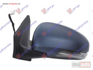 NOVI: delovi  RETROVIZOR ELEKTRICNI SA GREJACEM PM (ELEKTRO-SKLOPIV) (MIGAVAC) (8 PIN) (KONVEKSNO STAKLO) Levo Toyota iq 09-16 -dostupno