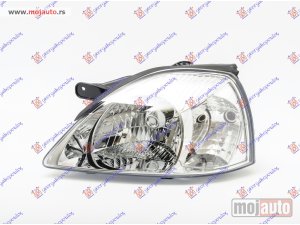 NOVI: delovi  FAR BELI MIGAVAC (SA MOTOROM) (DEPO) Levo Kia rio 02-05 -dostupno