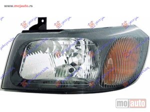 NOVI: delovi  FAR ELEKTRICNI CRNI (TYC) Levo Ford transit 00-06 -dostupno