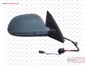 NOVI: delovi  RETROVIZOR ELEKTRICNI SA GREJACEM PM (ELEKTRO-SKLOPIV) (MIGAVAC) (NADGLEDANJE TRAKE) (A KVALITET) (ASFERICNO STAKLO) Desno Audi q3 11-14 -dostupno