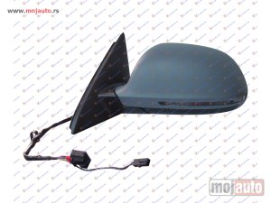 NOVI: delovi  RETROVIZOR ELEKTRICNI SA GREJACEM (ELEKTRO-SKLOPIV) (MIGAVAC) (A KVALITET) (ASFERICNO STAKLO) Levo Audi q3 11-14 -nedostupno