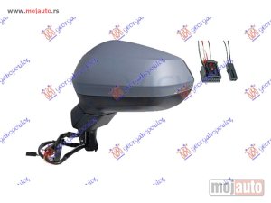 NOVI: delovi  RETROVIZOR ELEKTRICNI SA GREJACEM PM (MIGAVAC) (MRTAV UGAO) (A KVALITET) (ASFERICNO STAKLO) Levo Audi q3 18- -dostupno