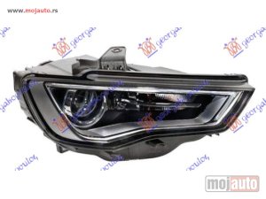Glavna slika - FAR Bi-XENON ZATAMLJEN SA LED DNEVNIM SVETLOM (HELLA) Desno Audi a3 3d/sportback 12-16 -nedostupno - MojAuto