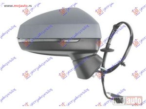 Glavna slika - RETROVIZOR ELEKTRICNI SA GREJACEM PM (MIGAVAC) (MRTAV UGAO) (ASFERICNO STAKLO) Desno Audi a3 3d/sportback 12-16 -dostupno - MojAuto