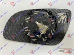 NOVI: delovi  STAKLO RETROVIZORA SA GREJACEM PLAVO -2007 (KONVEKSNO) Desno Audi a8 02-09 -dostupno