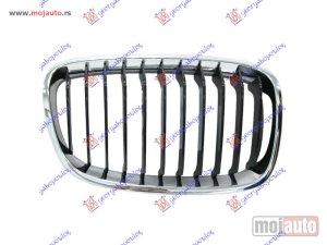NOVI: delovi  PVC MASKA HROM/CRNA Desno Bmw series 1 (f21/20) 3/5d 11-15 -dostupno