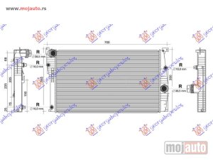 NOVI: delovi  HLADNJAK MOTORA 3.0 (330d) DIZEL (AUTO) (600x330x26) 3 CEVI Bmw series 3 (f30/f31) sdn/s.w. 12-14 -dostupno