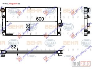 NOVI: delovi  HLADNJAK MOTORA 3.0 535i HIBRID BENZIN (& GT/F07) (600x326x32) (MAHLE PREMIUM LINE) Bmw series 5 (f10/11) 13-16 -dostupno