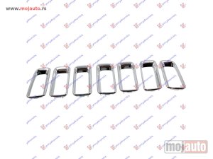 NOVI: delovi  LAJSNA PVC MASKE HROM (7 KOM) Jeep compass 11-16 -dostupno