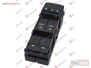 NOVI: delovi  PREKIDAC U PREDNJIM VRATIMA (4 TASTERA) (CENTRALNO ZAKLJUCAVANJE) (PREDNJI AUTO) (14 PIN) Levo Jeep patriot 07-16 -dostupno