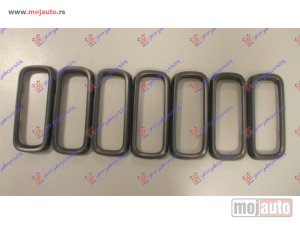 NOVI: delovi  PVC MASKA SIVA (SET 7 KOM) Jeep renegade 14-18 -dostupno