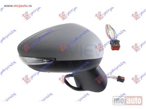 Glavna slika - RETROVIZOR ELEKTRICNI SA GREJACEM CRNI (MIGAVAC) (SENZOR) (8 PIN) (A KVALITET) (KONVEKSNO STAKLO) Desno Citroen c3 air cross 21- -dostupno - MojAuto