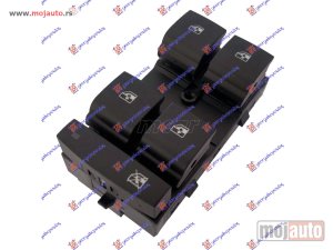 NOVI: delovi  PREKIDAC U PREDNJIM VRATIMA (4 TASTERA) (8 PIN) Levo Chevrolet cruze 09-13 -dostupno