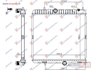 Glavna slika - HLADNJAK MOTORA 2.0 Hdi HIBRID DIZEL (380x440x26) Citroen ds5 11-15 -dostupno - MojAuto