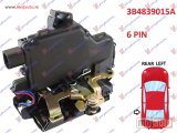 NOVI: delovi  BRAVA ZADNJIH VRATA ELEKTRICNA (6pins) Levo Vw bora 98-05 -dostupno