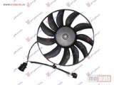 NOVI: delovi  VENTILATOR (MOTOR+ELISA) (360mm) (100W) Audi a3 08-12 -dostupno