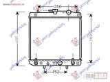 NOVI: delovi  HLADNJAK MOTORA 1.0i 12V (AUTO) (37.5x32.5x2.4) Daihatsu sirion 99-05 -dostupno
