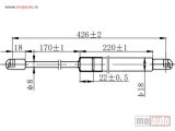 NOVI: delovi  AMORTIZER GEPEK VRATA (426L-640N) Jeep patriot 07-16 -dostupno