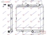 NOVI: delovi  HLADNJAK MOTORA 2.0 Hdi HIBRID DIZEL (380x440x26) Citroen ds5 11-15 -dostupno