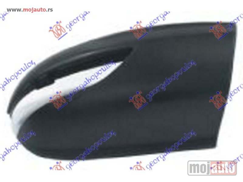 Glavna slika -  POKLOPAC RETROVIZORA CRNI (SA OTVOROM ZA MIGAVAC) -2008 Desno Mercedes b class (w245) 06-08 -dostupno - MojAuto