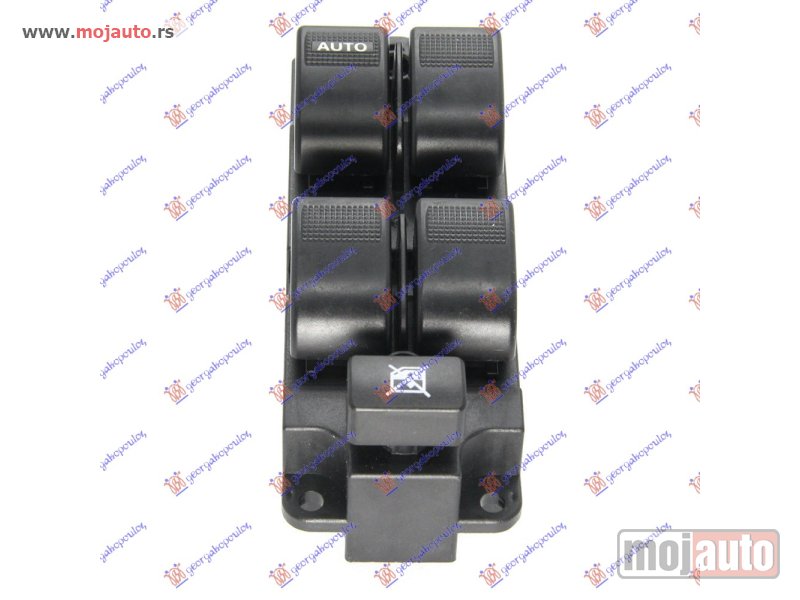 Glavna slika -  PREKIDAC U PREDNJIM VRATIMA (4 TASTERA) (16 PIN) Levo Mazda p/u 2/4wd 99-03 -dostupno - MojAuto