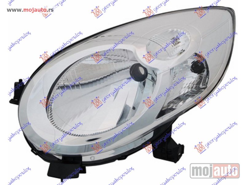 Glavna slika -  FAR ELEKTRICNI (TYC) Levo Citroen c1 12-14 -dostupno - MojAuto