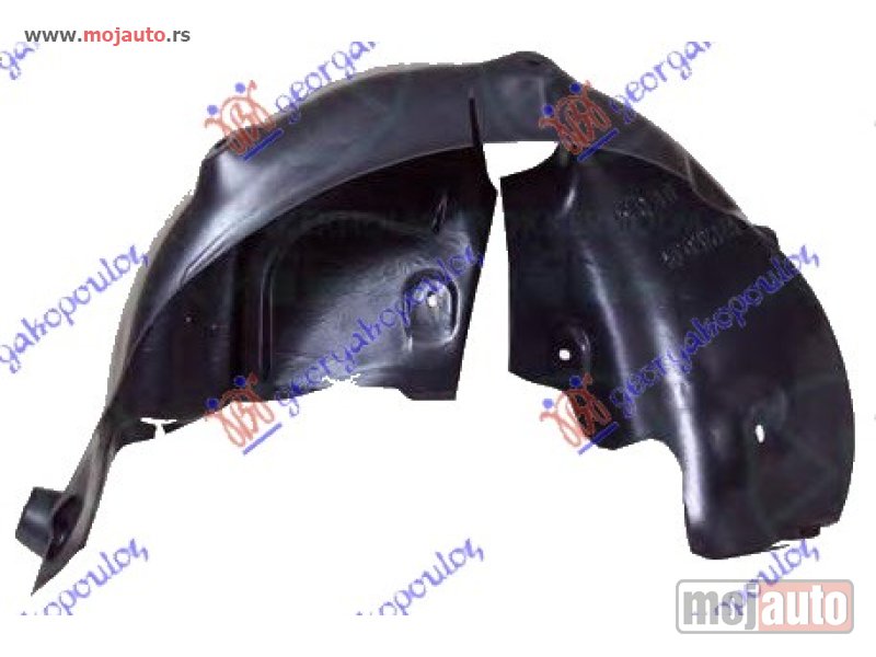 Glavna slika -  ZADNJE POTKRILO Desno Renault modus 08-13 -dostupno - MojAuto