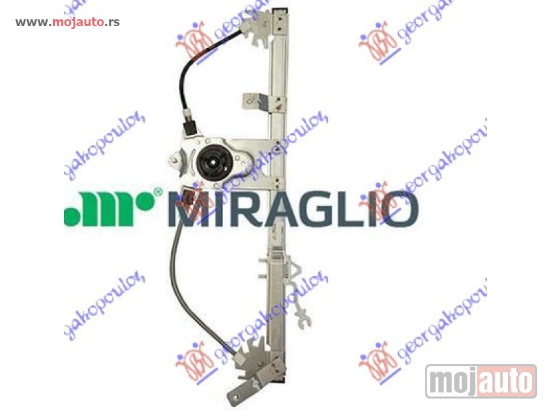 Glavna slika -  PODIZAC ZADNJEG PROZORA ELEKTRICNI (BEZ MOTORA) (A KVALITET) Levo Renault modus 08-13 -dostupno - MojAuto