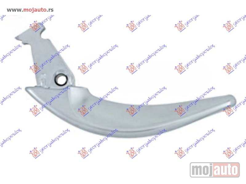 Glavna slika -  KVAKA PREDNJIH/ZADNJIH VRATA UNUTRASNJA SREBRNA Levo Bmw x3 (e83) 07-11 -dostupno - MojAuto