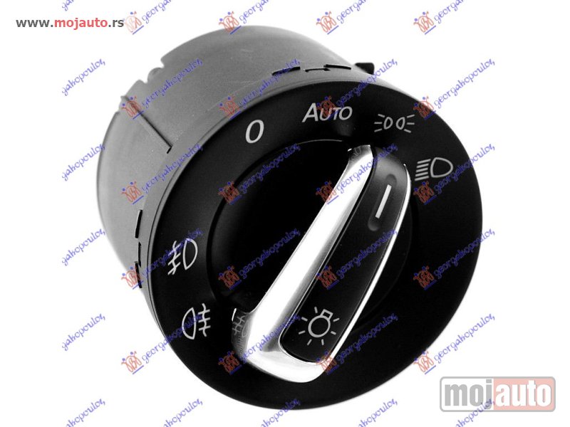Glavna slika -  PREKIDAC ZA FAROVE (SA MAGLENKAMA) (AUTO DNEVNA SVETLA) (10 PIN) Vw jetta 05-10 -dostupno - MojAuto