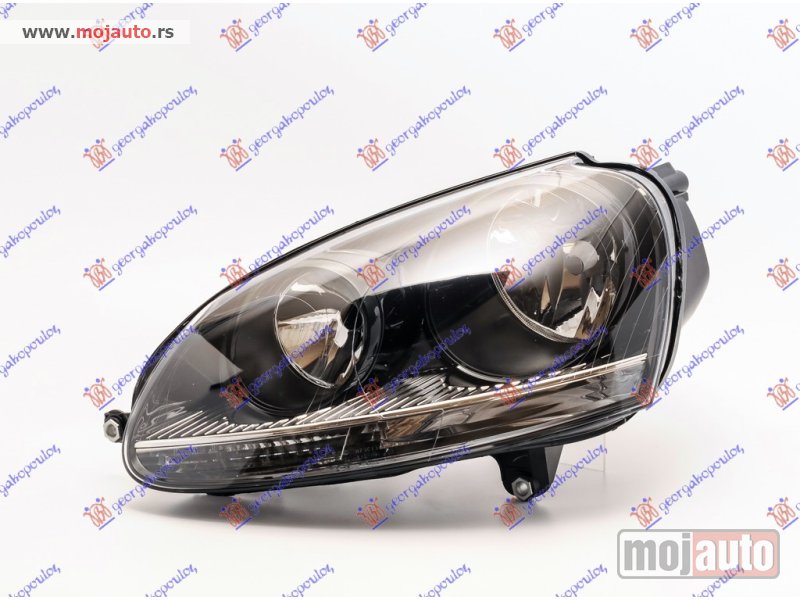 Glavna slika -  FAR CRNI (GTI) (HELLA) Levo Vw jetta 05-10 -dostupno - MojAuto