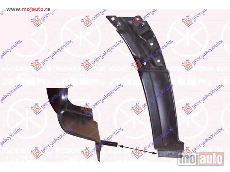 Glavna slika -  RUB PREDNJI (ZADNJI DEO) Levo Vw crafter 06-17 -dostupno - MojAuto