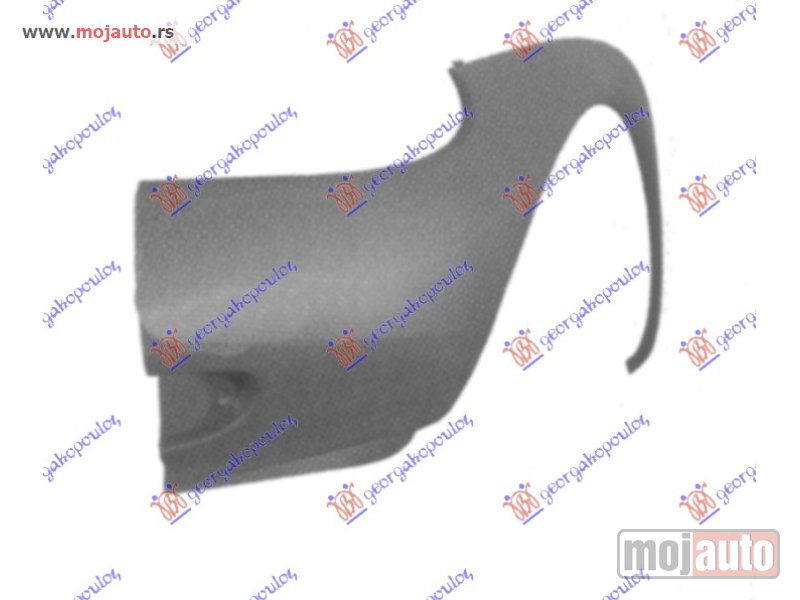 Glavna slika -  KRAJ PREDNJEG BRANIKA SIVI -2003 Levo Ford ka 97-08 -dostupno - MojAuto