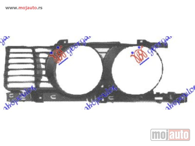 Glavna slika -  PVC MASKA -201994 Levo Bmw series 5 (e34) 88-95 -dostupno - MojAuto