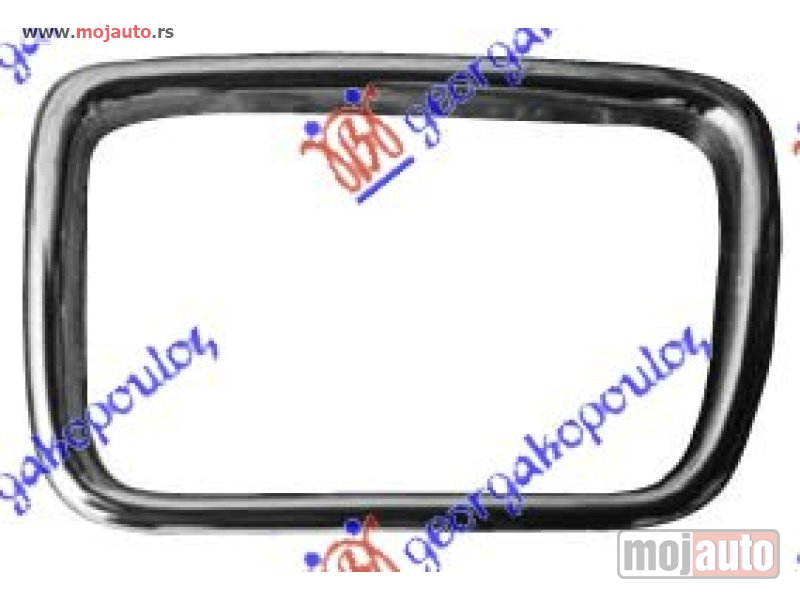 Glavna slika -  OKVIR PVC MASKE 94- Levo Bmw series 5 (e34) 88-95 -dostupno - MojAuto