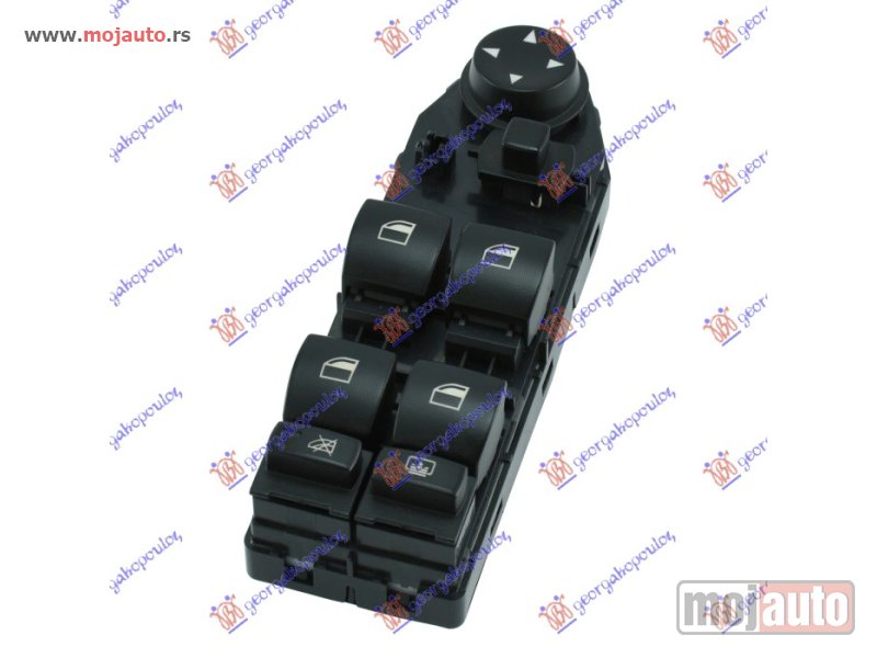 Glavna slika -  PREKIDAC U PREDNJIM VRATIMA (4 TASTERA) (ZAVESICA) -2007 (4 PIN) Levo Bmw series 5 (e60/61) 03-10 -dostupno - MojAuto