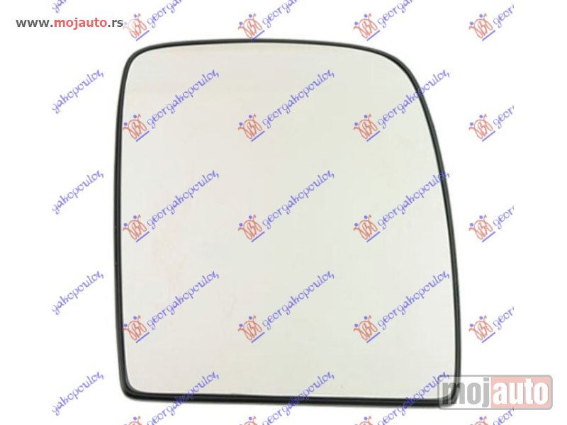 Glavna slika -  STAKLO RETROVIZORA (GORNJI DEO) (KONVEKSNO) Levo Fiat scudo 07-16 -dostupno - MojAuto