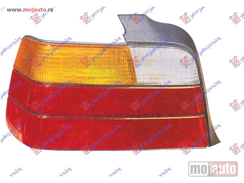 Glavna slika -  STOP LAMPA (ZUTI MIGAVAC) (DEPO) Levo Bmw series 3 (e36) coupe/cabrio 90-98 -nedostupno - MojAuto