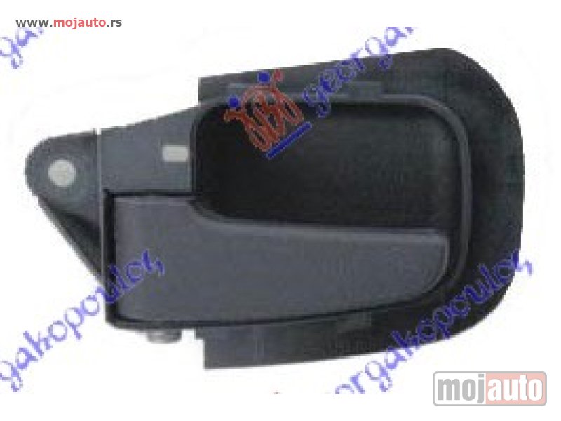 Glavna slika -  KVAKA UNUTRASNJA CRNA Levo Bmw series 3 (e36) coupe/cabrio 90-98 -dostupno - MojAuto