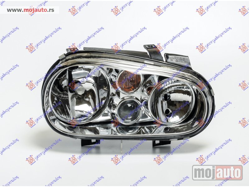 Glavna slika -  FAR SA MAGLENKOM (TYC) Desno Vw golf iv 98-04 -dostupno - MojAuto