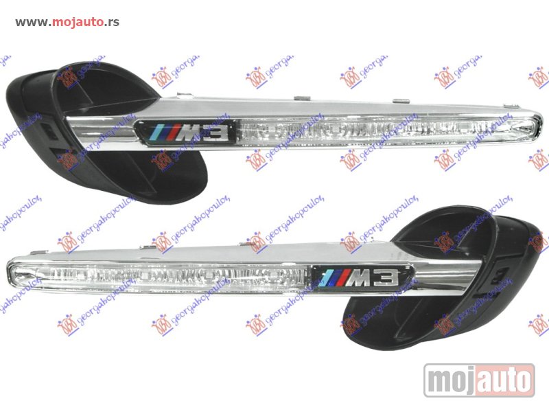 Glavna slika -  MIGAVAC U KRILU KOMPLET (M3) Levo Bmw series 3 (e92/93) coupe/cabrio 07-11 -nedostupno - MojAuto