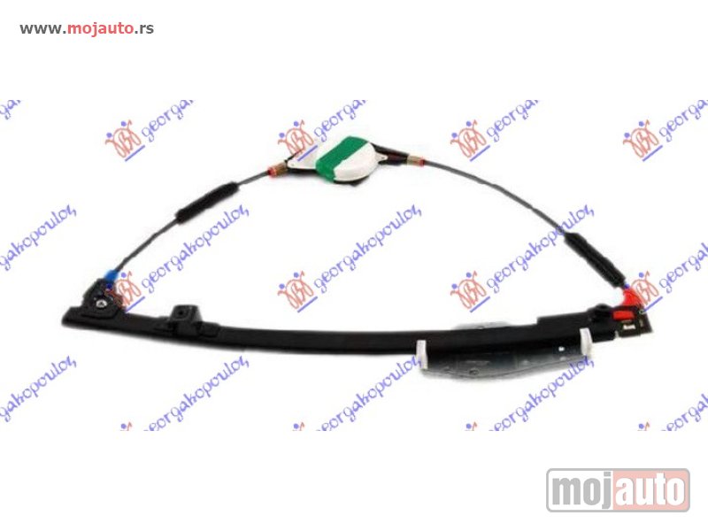 Glavna slika -  PODIZAC ZADNJEG PROZORA ELEKTRICNI (BEZ MOTORA) Levo Vw passat 89-93 -dostupno - MojAuto