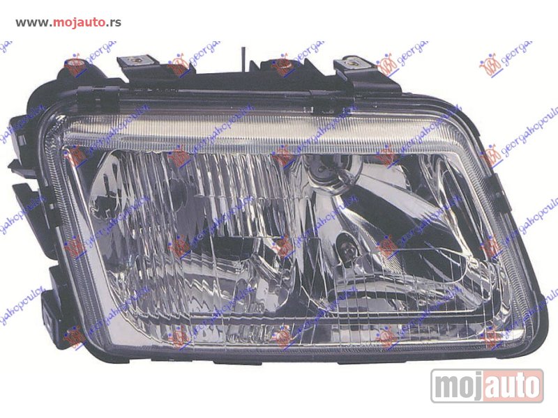 Glavna slika -  FAR MEHANICKI/ELEKTRICNI (SA MAGLENKOM) -2000 (DEPO) Desno Audi a3 96-03 -dostupno - MojAuto