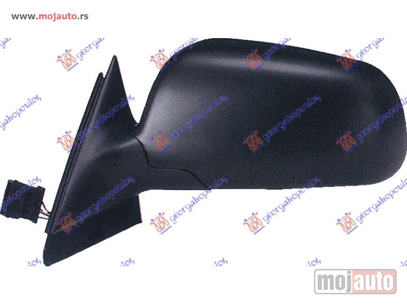 Glavna slika -  RETROVIZOR ELEKTRICNI SA GREJACEM PM -00 (RAVNO STAKLO) Levo Audi a3 96-03 -dostupno - MojAuto