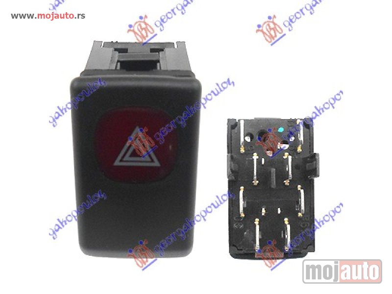 Glavna slika -  PREKIDAC ZA SVA 4 MIGAVCA (8 PIN) Vw golf ii 84-88 -dostupno - MojAuto