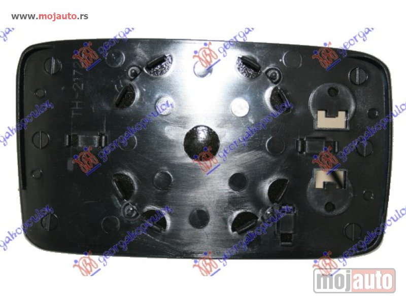 Glavna slika -  STAKLO RETROVIZORA (RAVNO) Levo Vw jetta 84-91 -dostupno - MojAuto