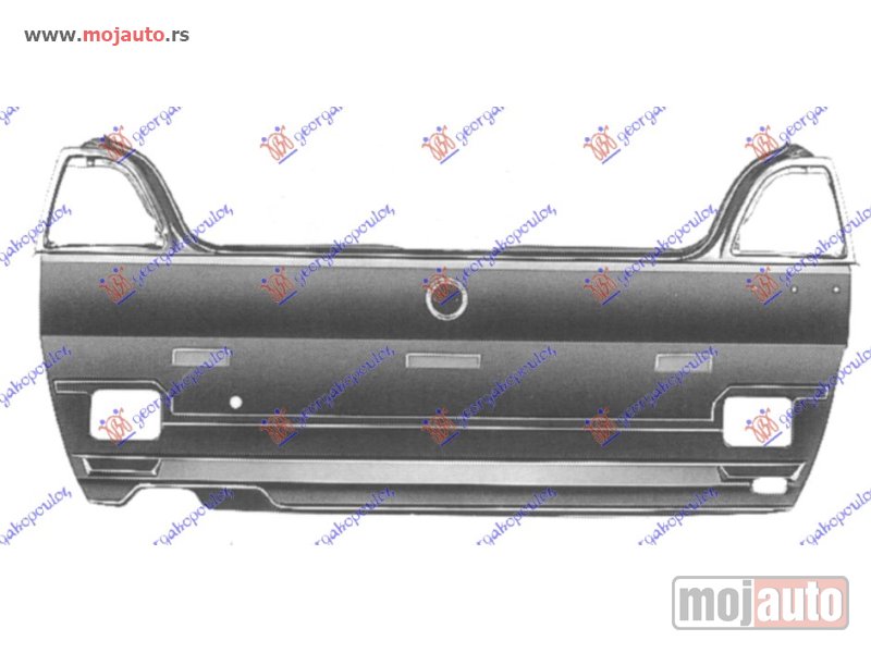 Glavna slika -  ZADNJI VEZNI LIM Vw golf ii manhatan 88-91 -nedostupno - MojAuto
