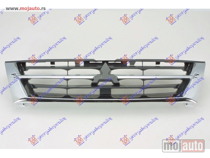 Glavna slika -  PVC MASKA HROM -2003 Mitsubishi pajero 01-07 -dostupno - MojAuto