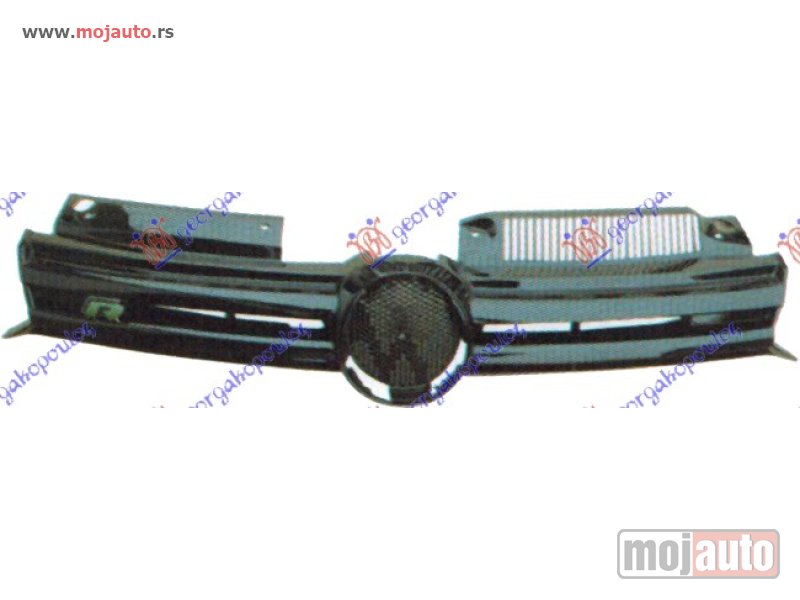 Glavna slika -  PVC MASKA (R) Vw golf vi 08-13 -nedostupno - MojAuto