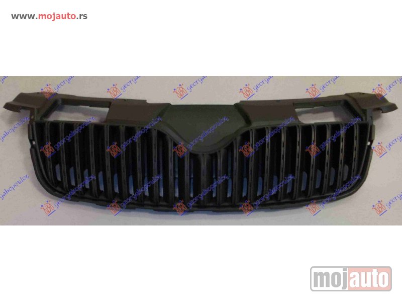 Glavna slika -  PVC MASKA CRNA (RUPE ZA LAJSNU) Skoda fabia 07-10 -dostupno - MojAuto
